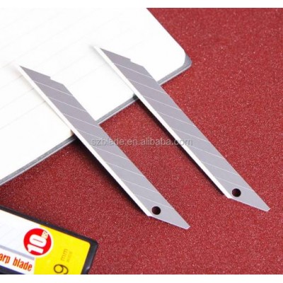 Amazon Top Seller Heavy Duty Pocket 9mm Utility Knife Paper Cutter With Retractable Blade Pocket Utility Knife Oem Box